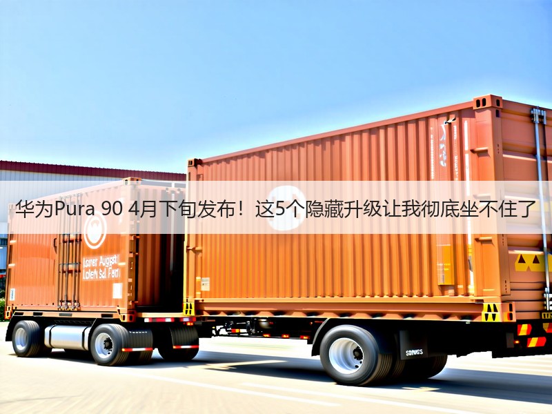 华为Pura 90 4月下旬发布！这5个隐藏升级让我彻底坐不住了