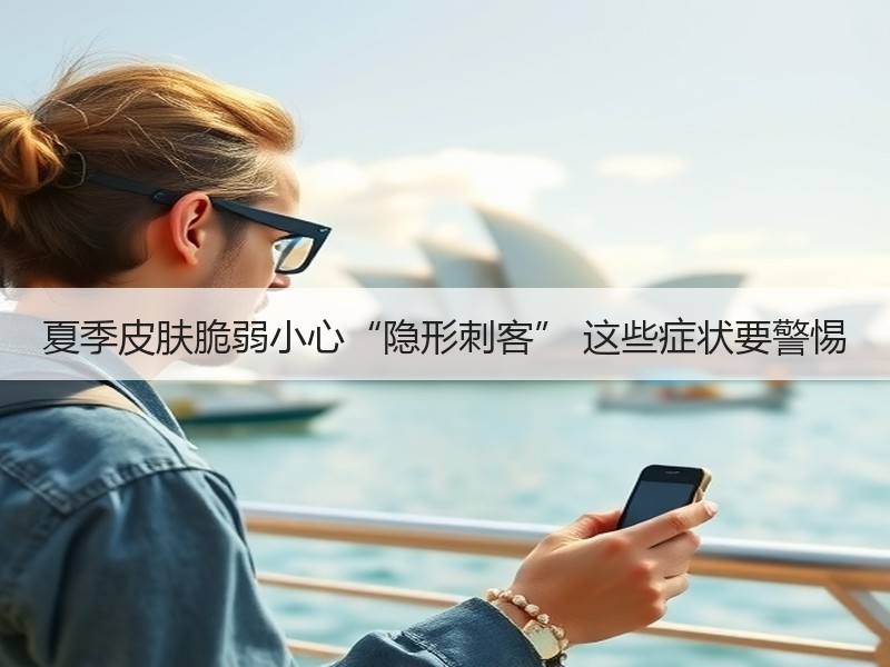 夏季皮肤脆弱小心“隐形刺客” 这些症状要警惕