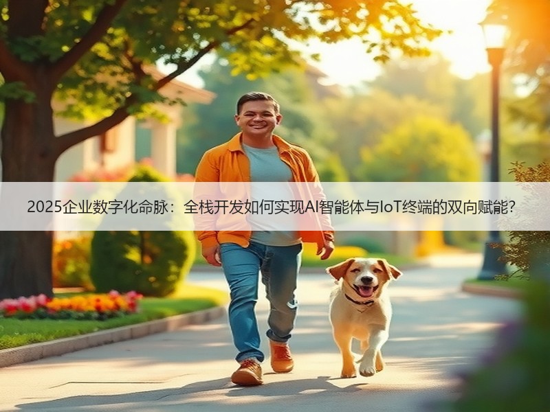 2025企业数字化命脉：全栈开发如何实现AI智能体与IoT终端的双向赋能？
