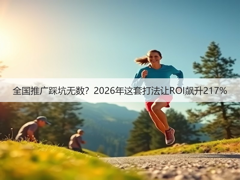 全国推广踩坑无数？2026年这套打法让ROI飙升217%