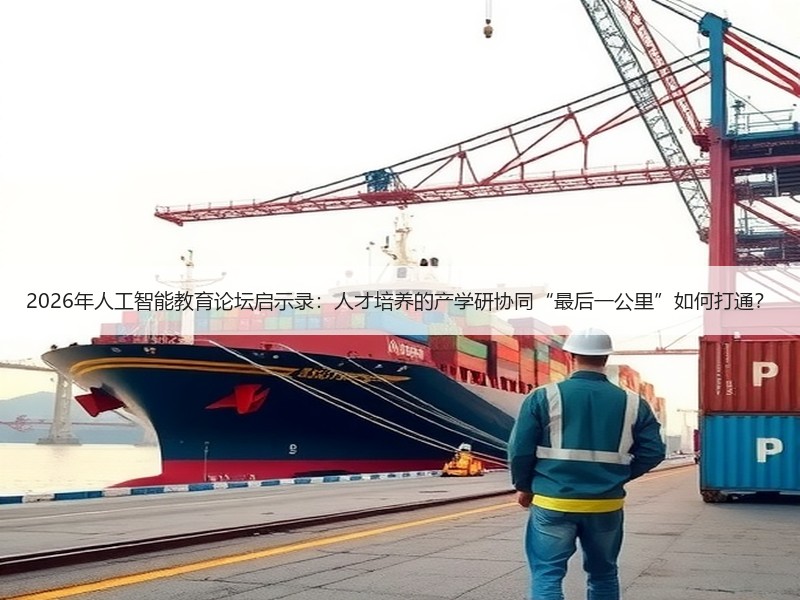 2026年人工智能教育论坛启示录：人才培养的产学研协同“最后一公里”如何打通？