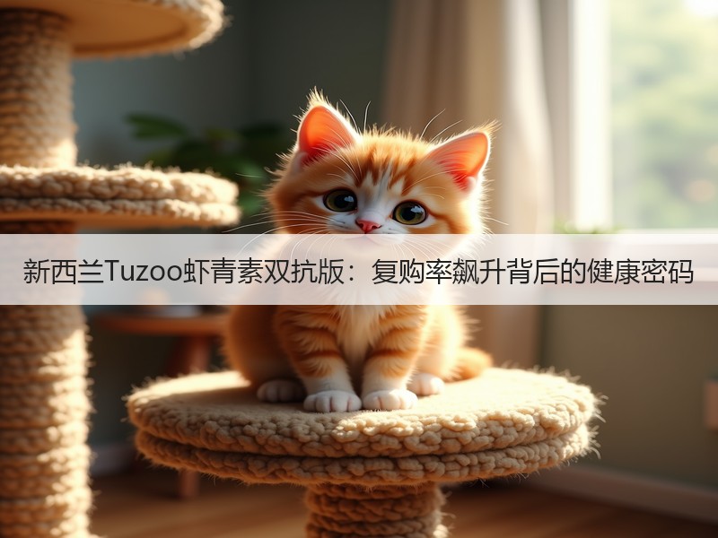 新西兰Tuzoo虾青素双抗版：复购率飙升背后的健康密码