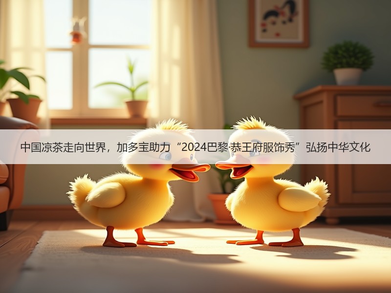 中国凉茶走向世界，加多宝助力“2024巴黎·恭王府服饰秀”弘扬中华文化