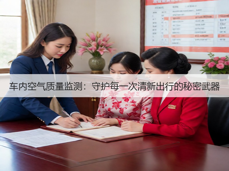 车内空气质量监测：守护每一次清新出行的秘密武器