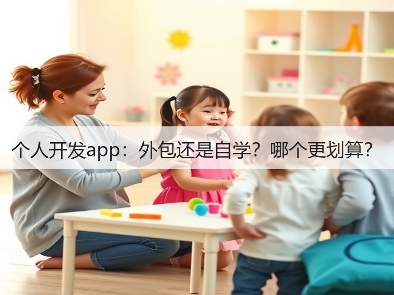 个人开发app：外包还是自学？哪个更划算？