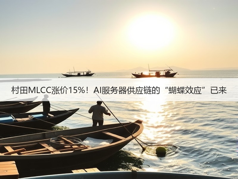 村田MLCC涨价15%！AI服务器供应链的“蝴蝶效应”已来