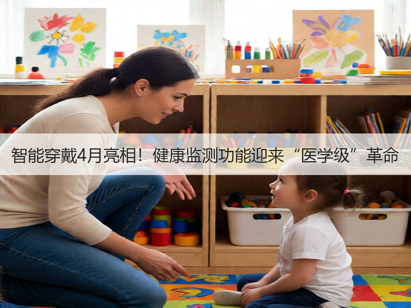 智能穿戴4月亮相！健康监测功能迎来“医学级”革命